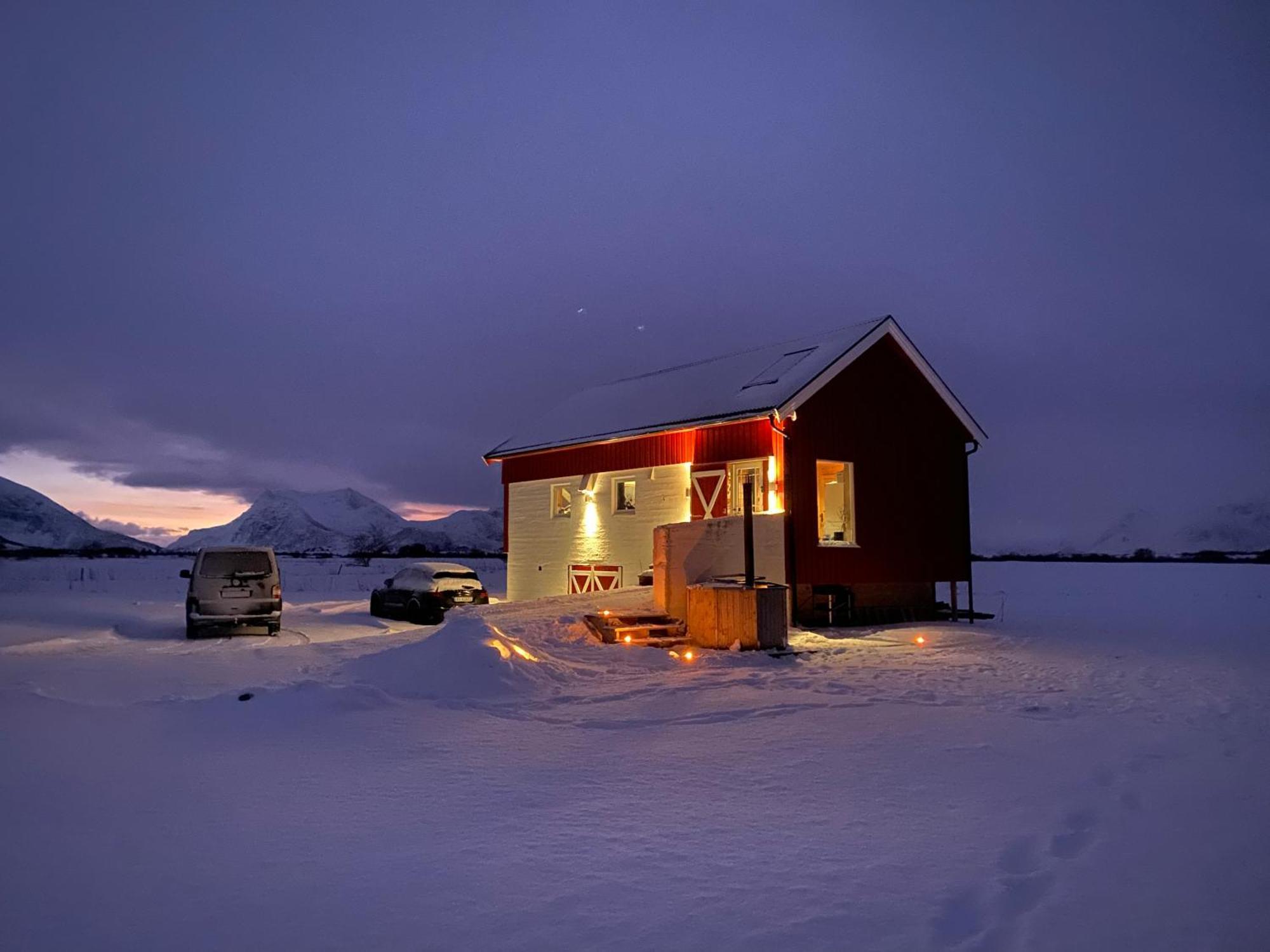 Unique Barnhouse In Amazing Gimsoy In Lofoten Saupstad  Bagian luar foto